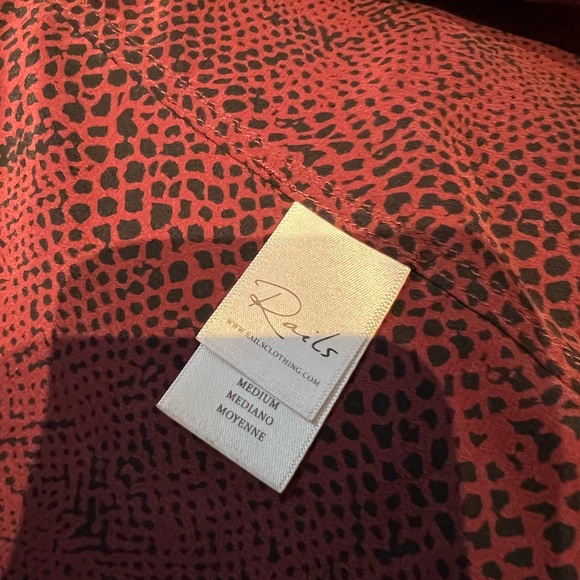 Rails Rebel Silk Blouse - Picture 7 of 7